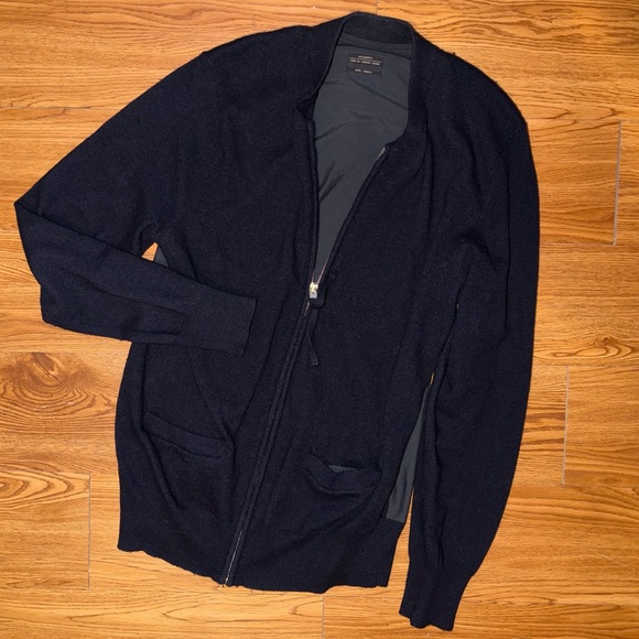 Allsaints Wool Windbreaker Back Jacket - Picture 3 of 6